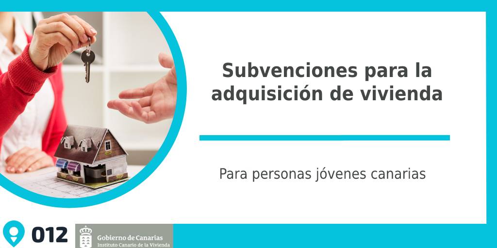 📢Hoy en #BOC➡️Se convocan las ayudas para la adquisición de vivienda por parte de las personas jóvenes canarias 🏘️
Si necesitas más información💬 llámanos de lunes a viernes, de 8 a 20h. gobiernodecanarias.org/boc/2023/050/0…