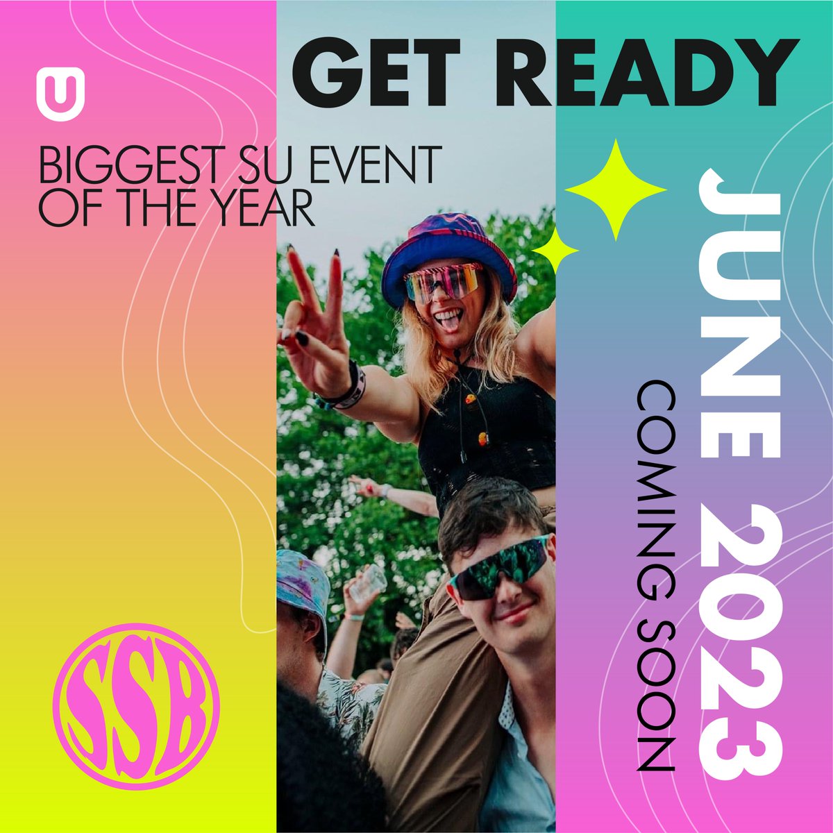 SwanseaUniSU's tweet photo. We've got a very exciting Swansea Summer Ball (SSB) announcement coming at midday today👀🎡

Head to our instagram at 12pm today to find out more📲 @swanseaunisu  

#SSB23 #SwanseaSummerBall 🚀 https://t.co/Agf2RnnHCj