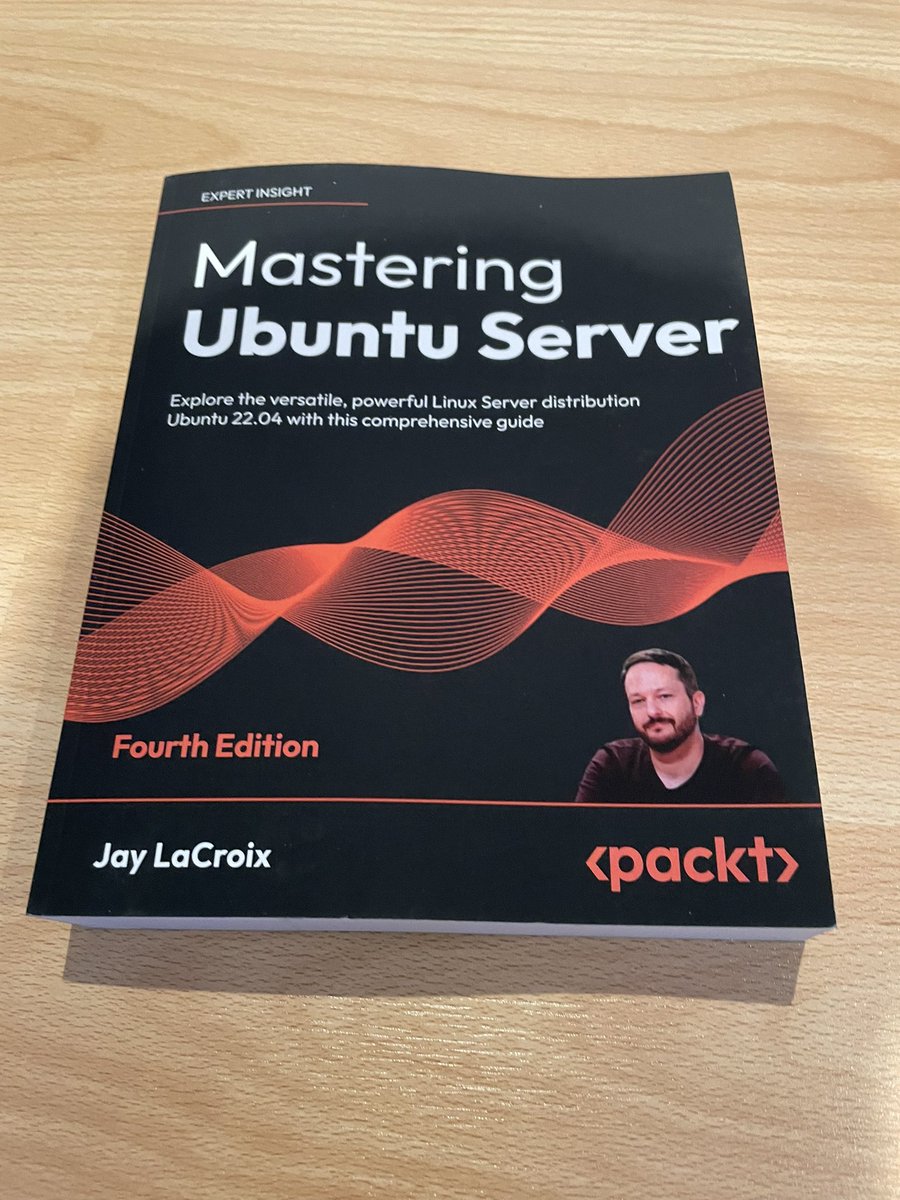 Updating the #books library #today with the latest edition of Mastering #ubuntu #server book. Thanks <a href="/JayTheLinuxGuy/">Jay LaCroix (Learn Linux TV)</a>  you rock on teaching us and loving #linux