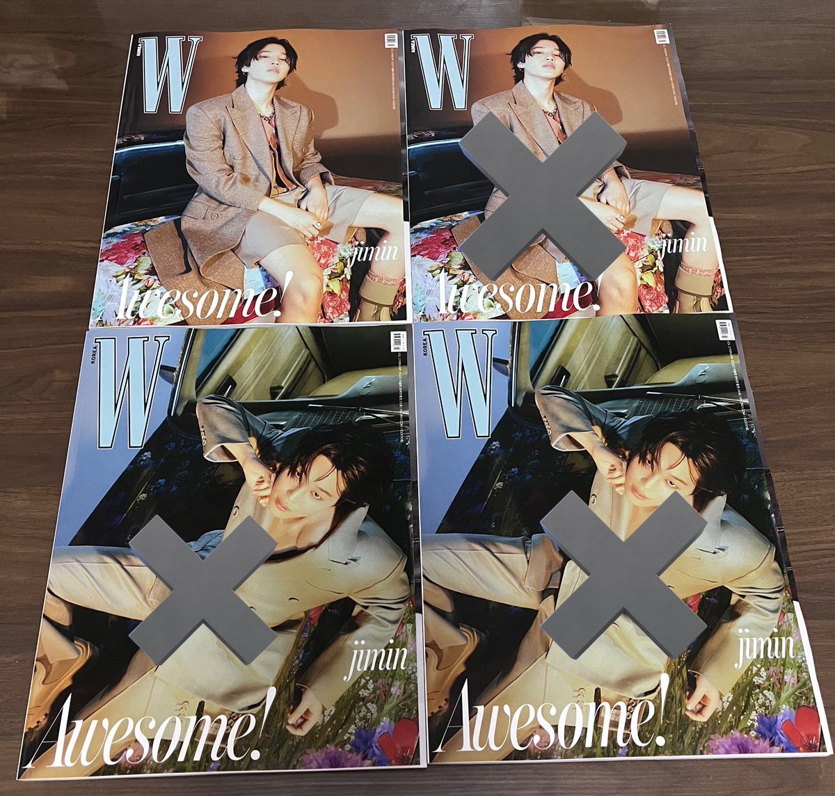 dope_mnl's tweet photo. wts lfb ph #dope_onhand help rt

Jimin x W. Korea Magazine

₱640 + lsf

- on hand
- COVER D  is only available. (the rest with x marks are no longer available) 
- extra from bogus buyer

dop: 7 days from claiming the item

mop: gcash, bpi
mod: sdd, sco, ggx, flash

🏷️ bts wkorea https://t.co/lnLrLQJLjB