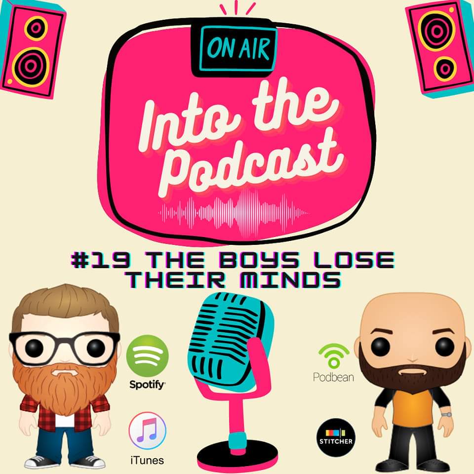 intothepod's tweet photo. Last week the boys lost their minds. That's why the episode is called The Boys Lose Their Minds. 

#podcast #podcastlife #geek #nerd #gaming #xbox    #playstation #pc #film #movie #tv #tvshow #netflix #amazonprime #disneyplus #podcastlife https://t.co/4L6bYHp3AI