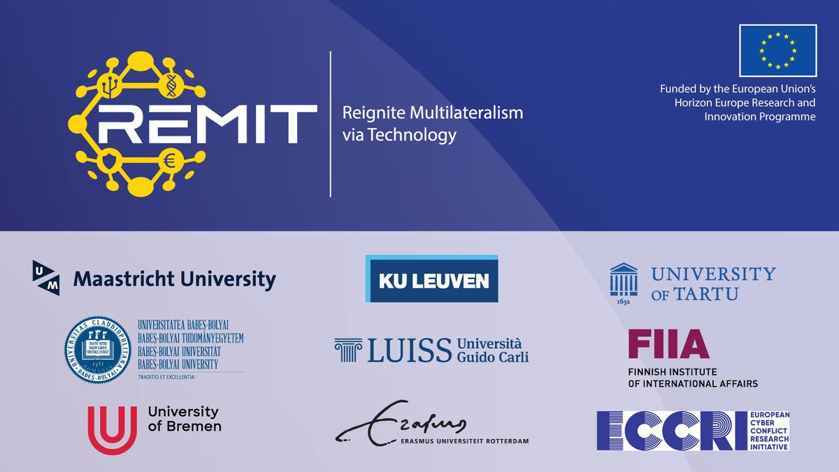 We are happy to announce the launch of REMIT project that will help Europe strengthen its role in the global technology governance through research-based recommendations 🇪🇺🌍 Follow us to stay up to date! 
remit-research.eu