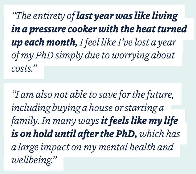 emmarubyfrancis's tweet photo. ‼️ NEW Student Cost of Living report from @RussellGroupSUs shows the reality faced by UK PGRs, and the lack of appropriate financial support (1/6) ‼️ Please RT. https://t.co/4AxPYvJ1CF