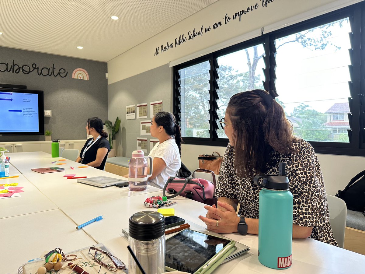 dace_elletson's tweet photo. Deep and immersive conversation today with the stage 2 teachers @PrestonsPS, analysing data and digging into the 6 components of place value. I discovered what my next PDP target should be. The teachers, and leaders at this school are very talented! https://t.co/cHxqBTeY49