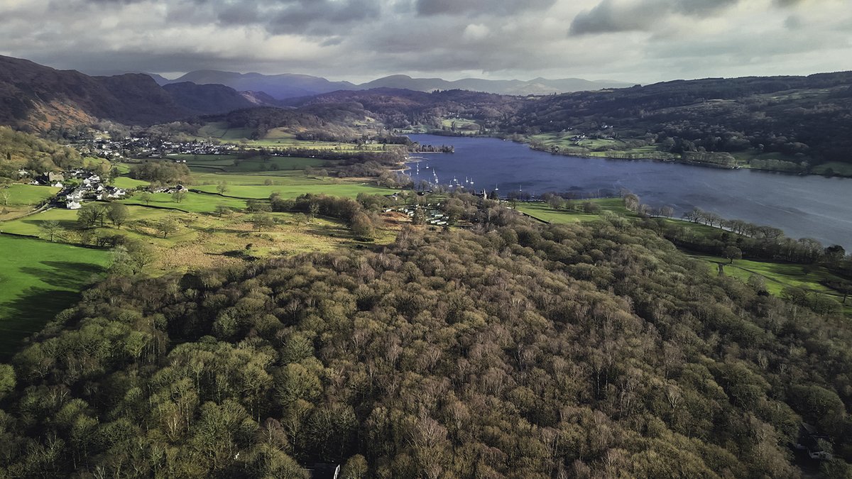 holmfirthdrone's tweet photo. Coniston from above Park Coppice Caravan &amp; Motorhome Club site. February 2023.
@candmclub #coniston @lakedistrictnpa #drone #dronephotography #cumbria #parkcoppice @StormHour @BBCNEandCumbria https://t.co/IaCsDVigfY