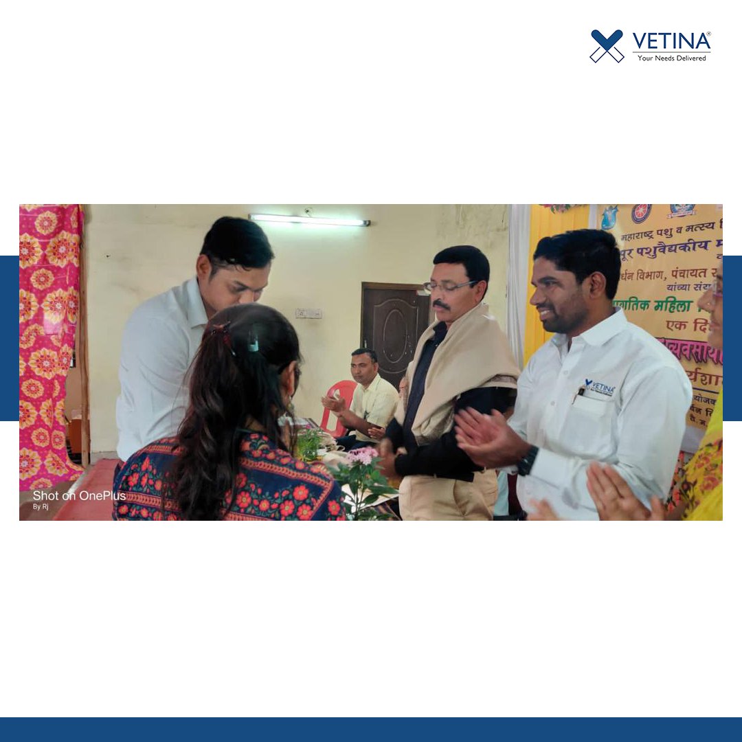 VetinaHealthca1's tweet photo. #vetinacares #Vetina  #veterinarians #milkprodction #cow #buffalo #ruminants #nagpur #ladyvet #vetevent #krishi #krisgivigyan  #agricultureandfarming #vetconference #pune #vetproduct #milkproduct #cowmilk #buffalomilk #milkdairy https://t.co/K4uoHPSXMD