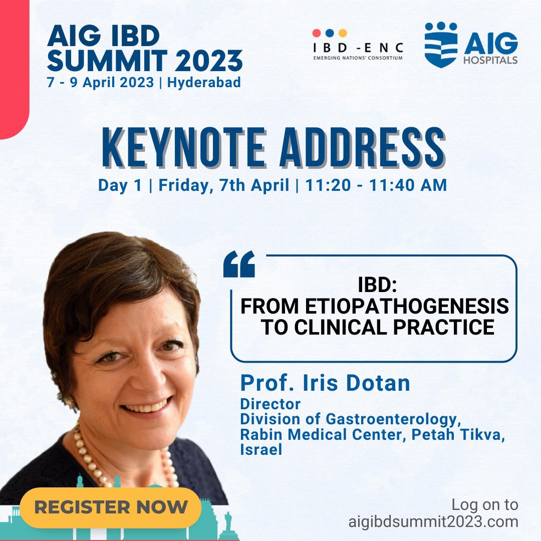 ibd_enc's tweet photo. The AIG IBD Summit 2023 features the best of the #IBDExperts from across the world. Do not miss the #KeynoteAddresses by Prof. Siew NG (Hong Kong) and Dr. Iris Dotan (Israel). Click https://t.co/F3g17bF9SP to know more and register! https://t.co/gBz5AKg0xd