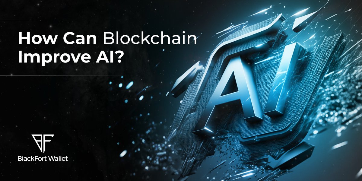 blackfortwallet's tweet photo. Blockchain 🔗+ AI 🤖= trust, privacy, accountability

💪 With immutable records &amp; decentralized storage, #blockchain could improve #AI's transparency &amp; explain #ability

It also secures data &amp; reduces human intervention. It's a win-win for efficiency &amp; individual data ownership🚀 https://t.co/1oVUJsiGs2