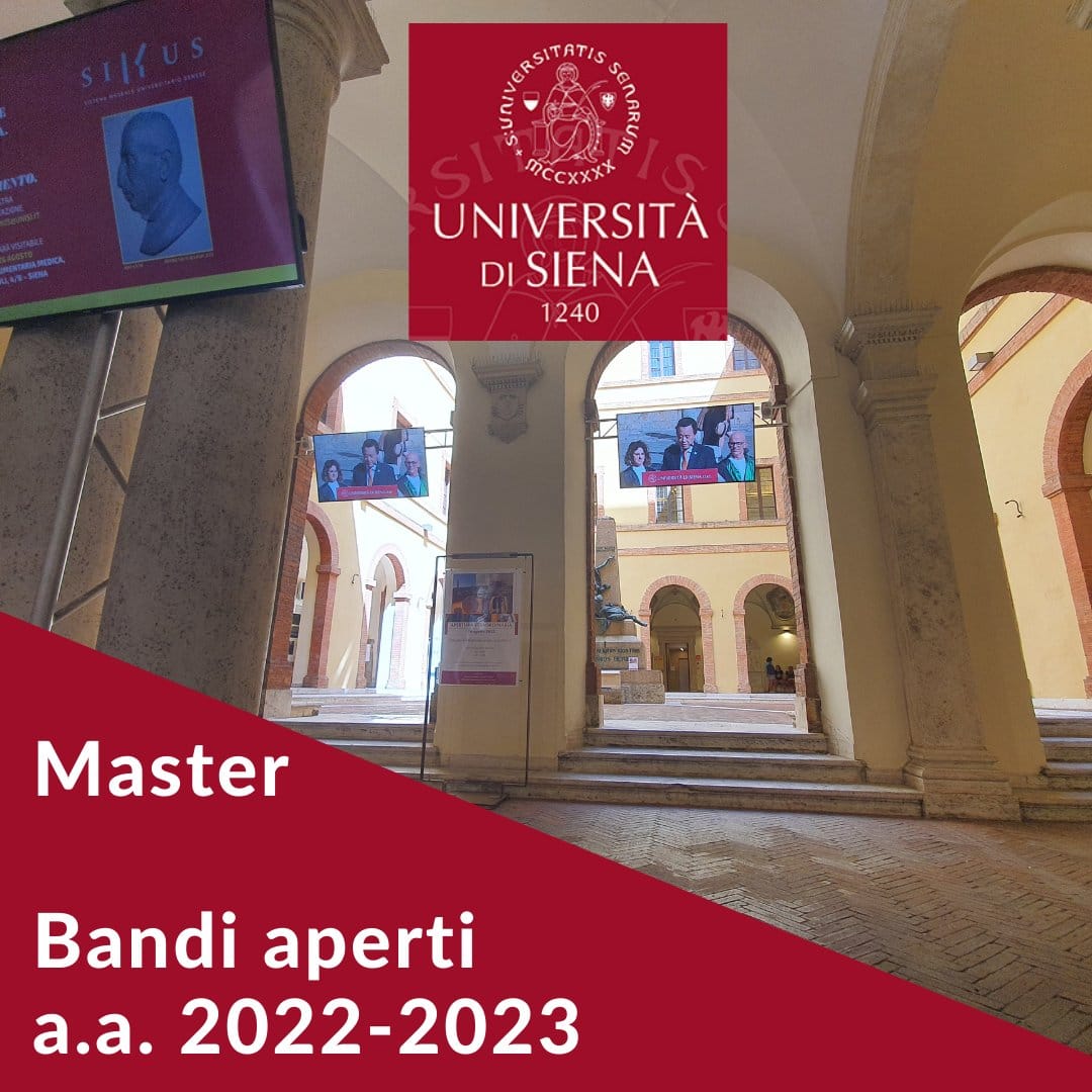 unisiena's tweet photo. 📣C'è tempo fino al 15/3 per iscriversi ai master di I livello dell'#Università di #Siena in:
✅Fondamenti di #Fitoterapia
✅Il #CodiceRosa
✅Infermiere specialista
✅Infermiere territoriale
✅e molti altri
➡️https://t.co/eQbvRJOn9U https://t.co/f7acI8SzaH