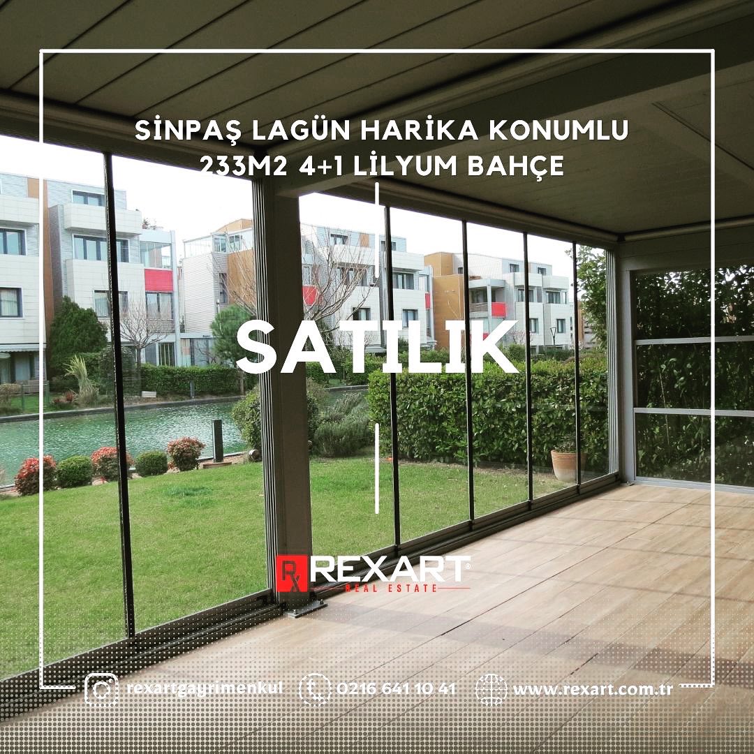 remaxhermes's tweet photo. 📍Sinpaş Lagün Satılık 233m2 4+1 Lilyum  Bahçe
❄️Sitenin en büyük bahçe kullanımlı dairelerinden 
❄️ Harika Konumlu 
❄️ Kış Bahçeli 
❄️ Kapalı Mutfaklı
❄️ Lüks Dekorlu 
❄️ 233m2 4+1 Lilyum Bahçe 
❄️ İlan Fiyatı : 20.900.000 ₺ 
📞 0216 641 10 41 
📳 0532 257 05 57
#satılık https://t.co/2hygewzmtS