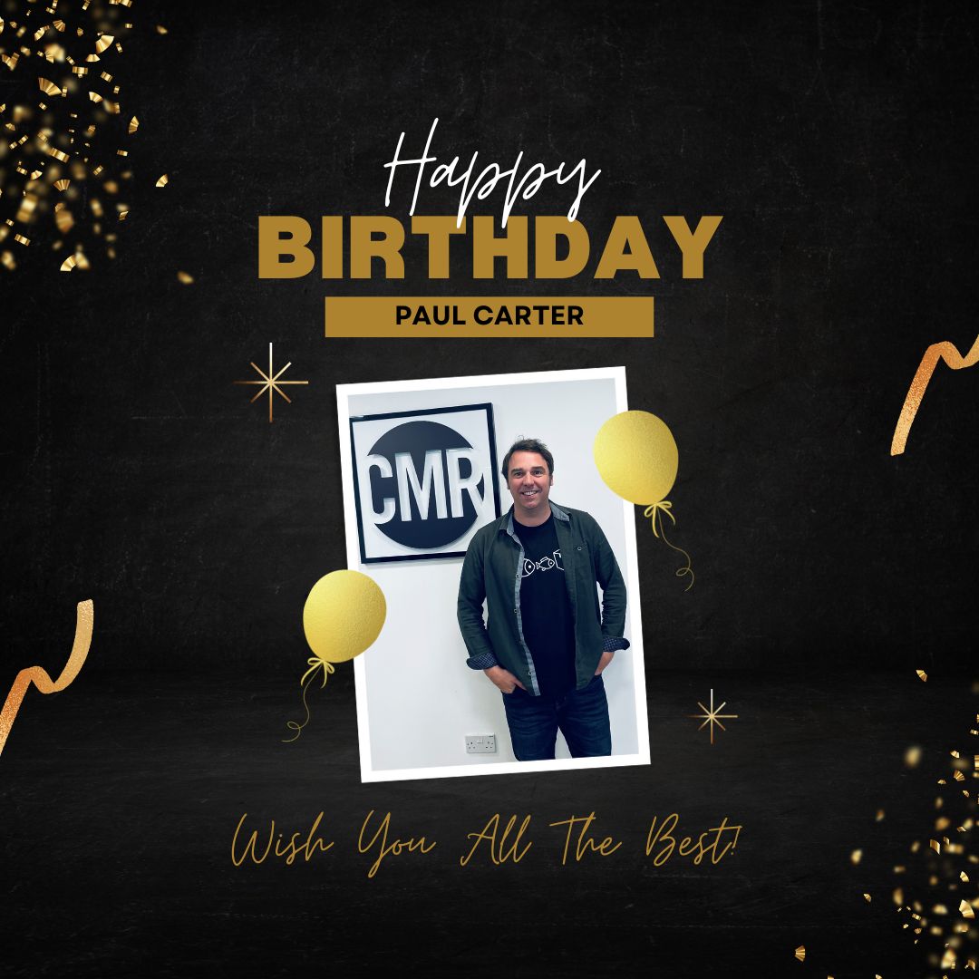 WeAreCMR_'s tweet photo. Today at CMR Group we are wishing Paul Carter a very Happy Birthday! 😀

From the team at CMR Group we hope you have an amazing day! 🎂🍾🎈🕺

#happybirthday #wearecmr #celebrations https://t.co/lqqXKxpV5e