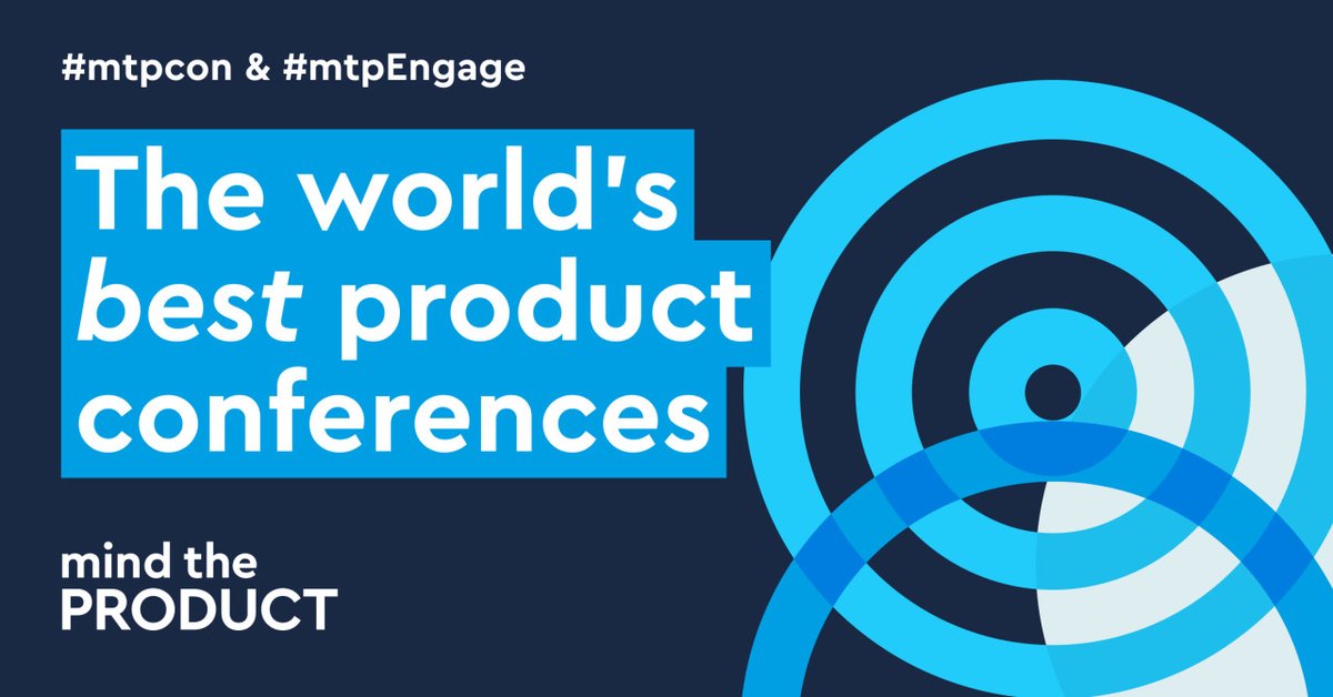 MindtheProduct's tweet photo. Did you know that we run the world's best product management conferences, with annual in-person and hybrid events in #SanFrancisco &amp; #London? 🤯 Take a look at what's on sale right now 🎟 https://t.co/H0osQDvbKj

#mtpcon #mtpEngage #ProdMgmt #Hybrid #Conference https://t.co/aTu7RLtGgE