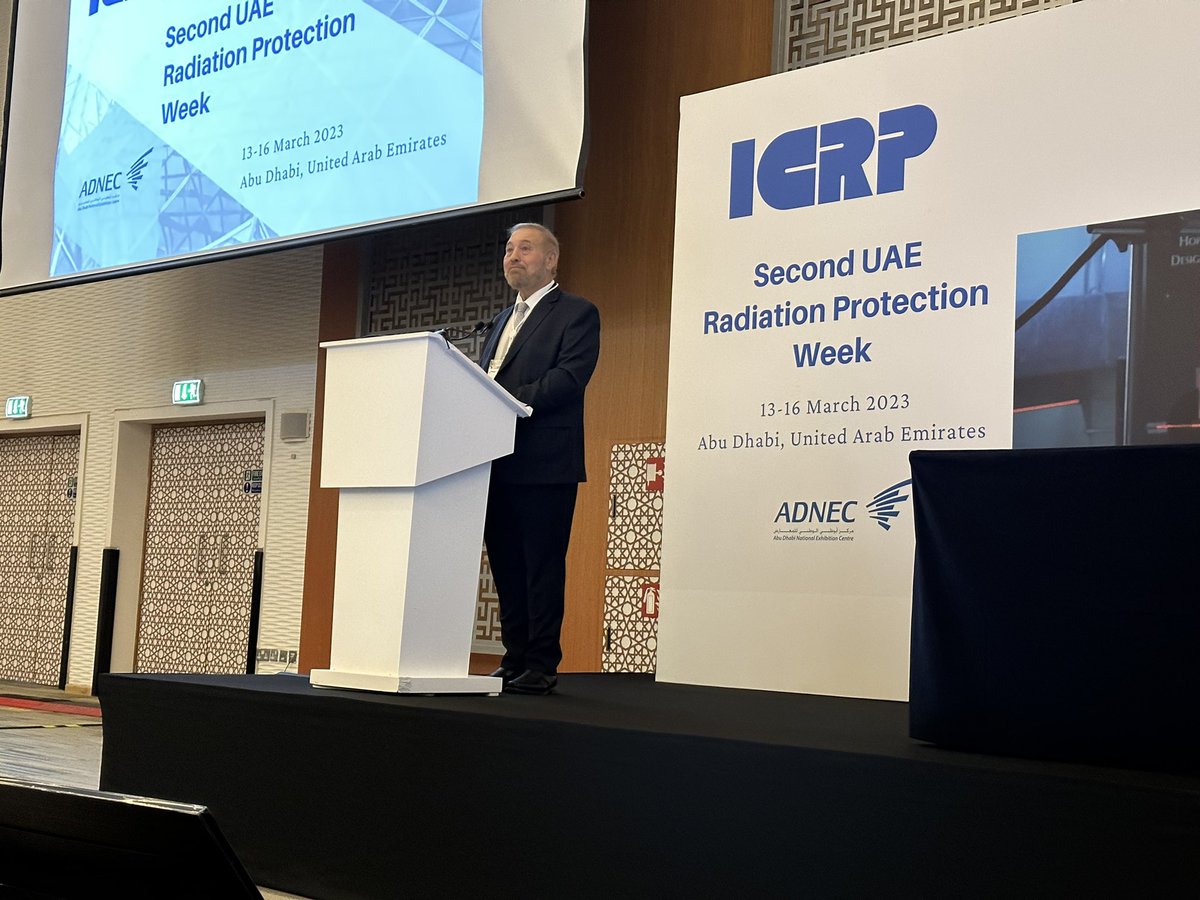 The 2nd UAE RPW week is starting in Abu Dhabi! Jointly organised by <a href="/FANRUAE/">FANR UAE</a> and <a href="/ICRP/">ICRP</a>
