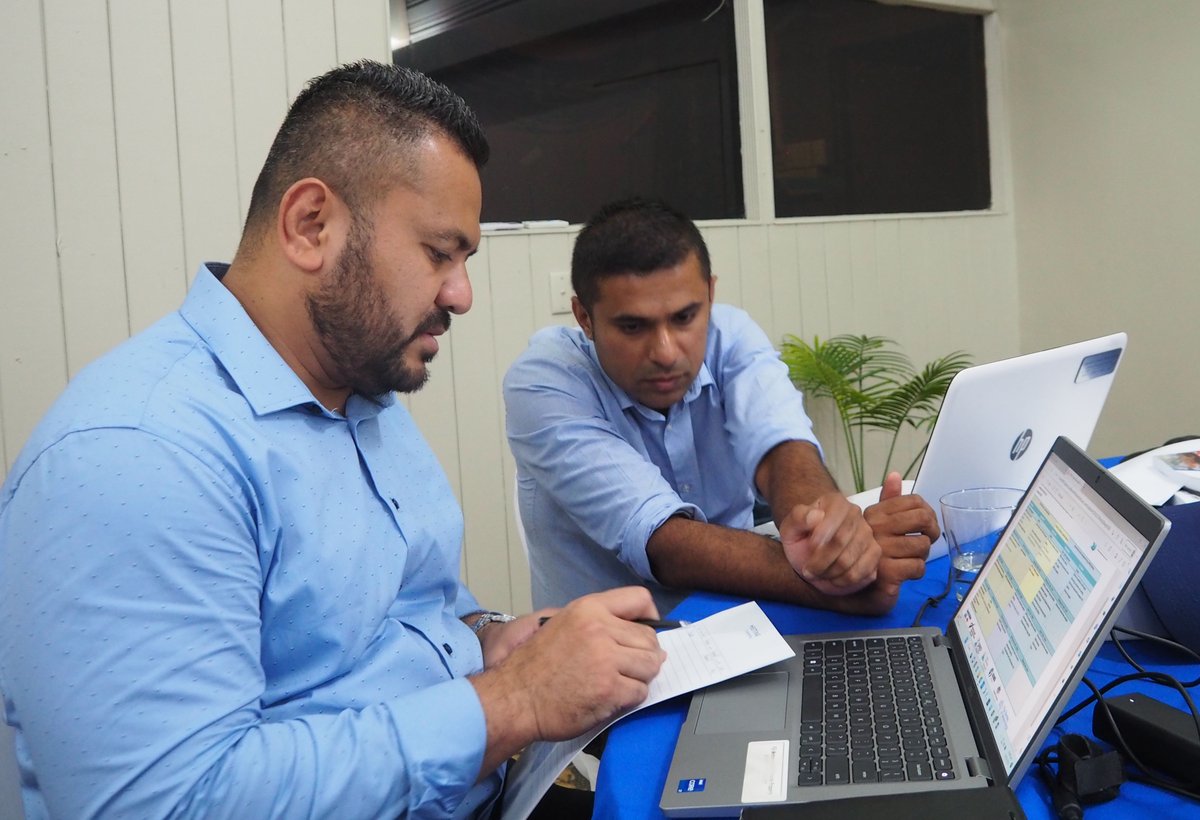 spc_cps's tweet photo. #ResilientPacific | The Climate &amp; Oceans Support Program in the Pacific meets with implementing partners to develop a plan for the next phase of COSPPac.

Partners include reps from National Met Services, Land &amp; Survey Depts.
🤝 @SprepChannel @niwa_nz @GeoscienceAus @MFATNZ @dfat https://t.co/UjNl7kcisT