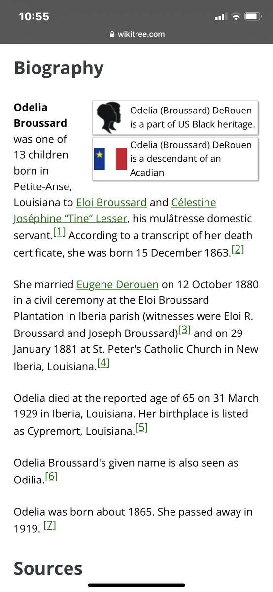que_creole's tweet photo. This post really just sent me down a deep rabbit hole on Ancestry. I swear to God this gotta be my family. https://t.co/NdV7DIkyoT