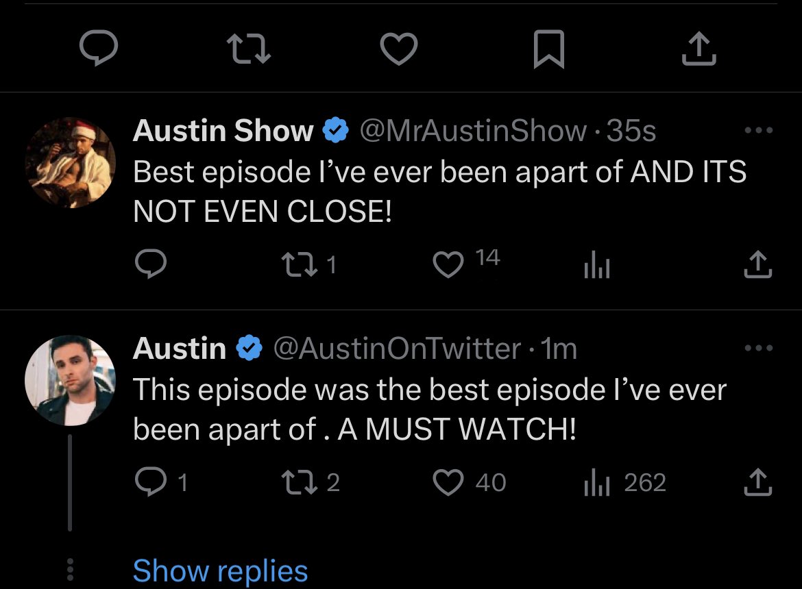 qtcinderella's tweet photo. @MrAustinShow @FearAndPod @hasanthehun @TheWillNeff @Valkyrae @AustinOnTwitter I will never understand why you have two twitters https://t.co/DoMcM1JQ8B