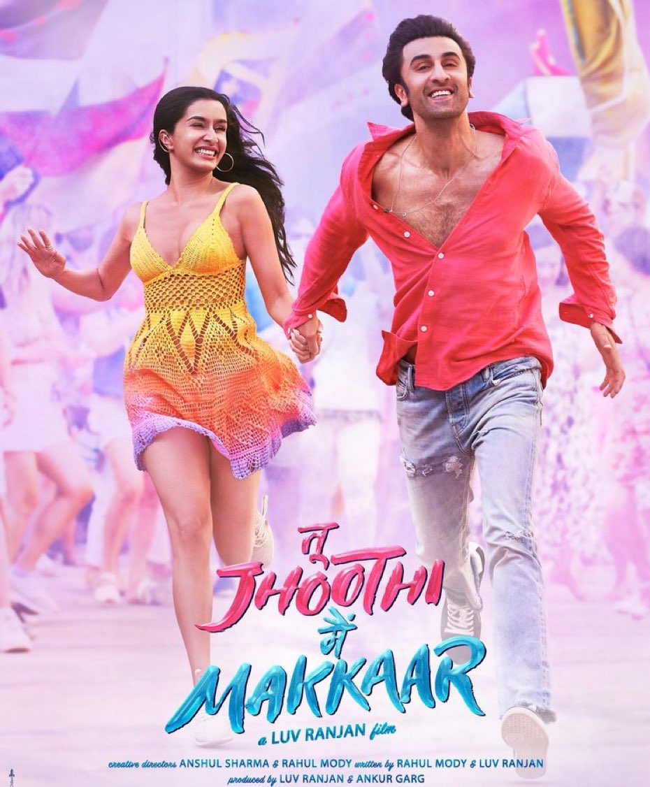 So happy to hear that #TuJhoothiMainMakkaar is turning out to be a super hit 👏👏👏 #RanbirKapoor surely deserved this big win 🥇 <a href="/ranbirrk/">Vikram</a> <a href="/luv_ranjan/">Luv Ranjan</a>