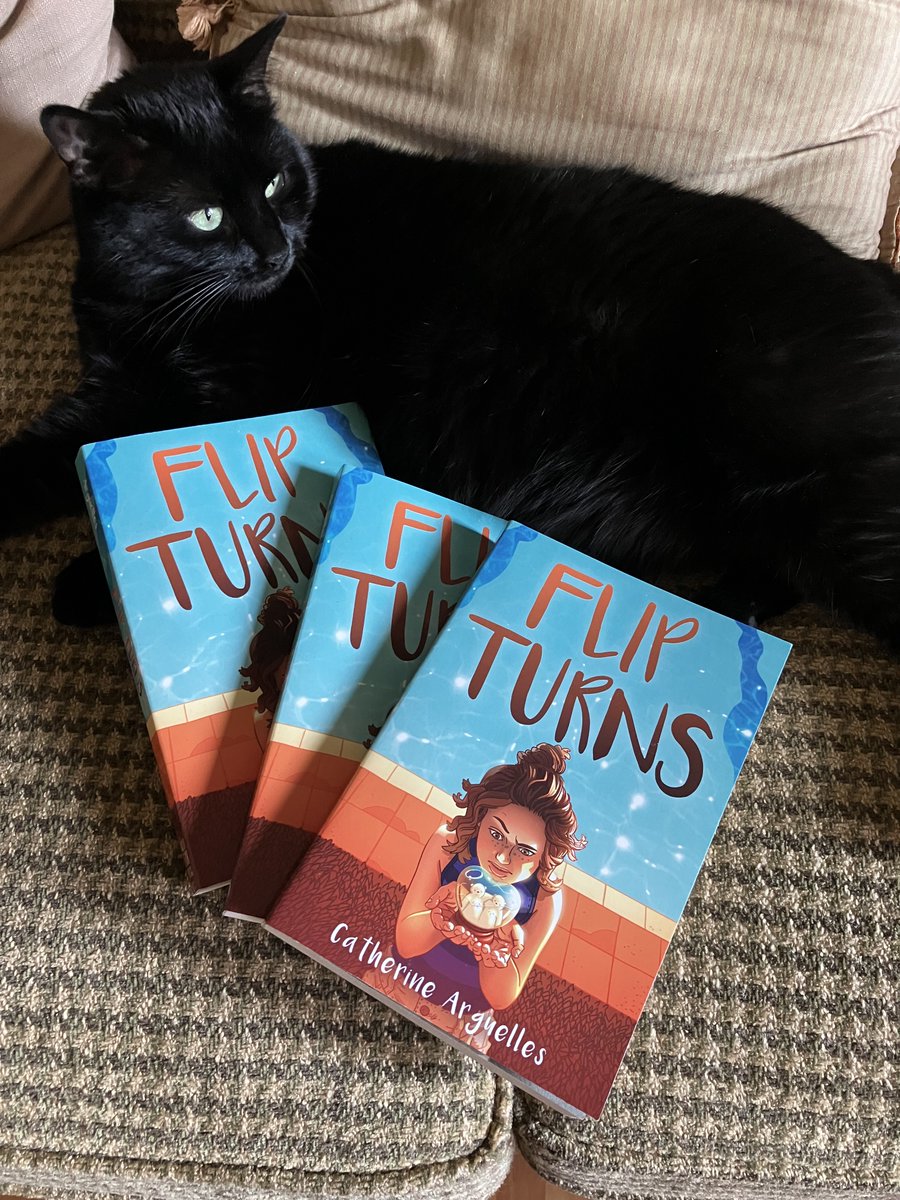 It's #Giveaway Time!! In honor of reaching 3k followers, my 6 month book-i-versary, and Women's History Month, I'm giving away THREE copies of FLIP TURNS (+bookmarks)!!

Follow me and like &amp; RT this post by 2pm PST on Wednesday, 3/15 for a chance to win! #teachers #librarians #mg