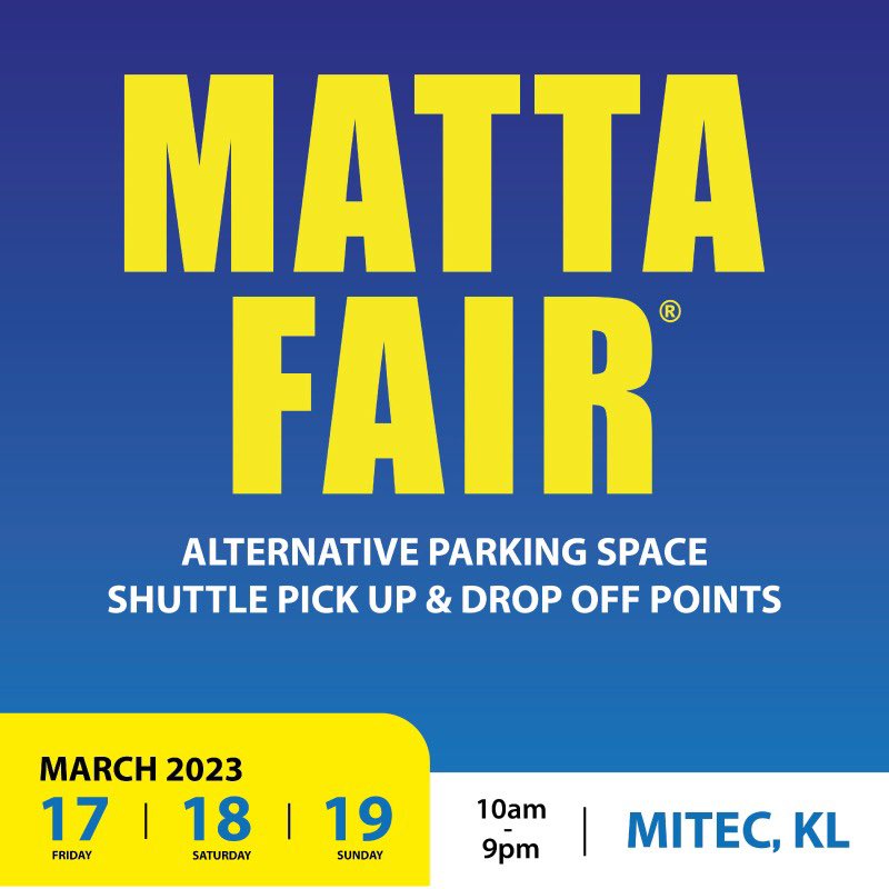 ahmed47322's tweet image. سيحدث باذن الله في نهاية هذا الأسبوع 
معرض السياحة وعروض السفر والاستجمام والانشطة 
فيما يلي بعض خيارات وقوف السيارات المتاحة لك بالإضافة إلى نقاط خدمة النقل المكوكية
مكان جديد هذه المرة ، وهو أكبر وأفضل!

#MattaFair2023 #MattaFair #JomCuti #KrazyMATTADeals