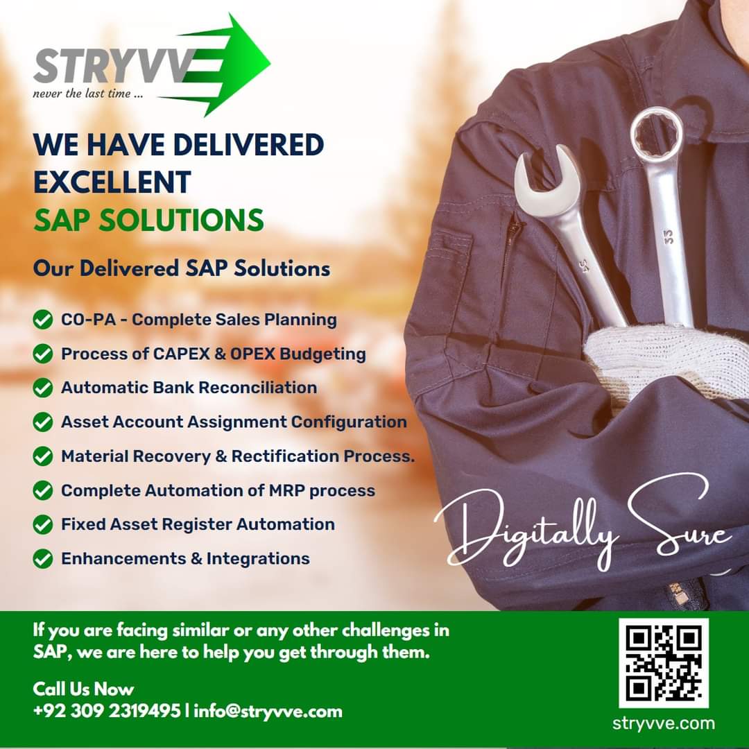 stryvve's tweet photo. If you are facing challenges in SAP or you aspire to get the most out of your SAP implementation, we are here to help improve your business processes and align them to your business goals.

#SAP #sapfico #cio #headofit #sapcommunity #saperp #sapconsultant #saphana #businessproces https://t.co/WVwr2zzMPl