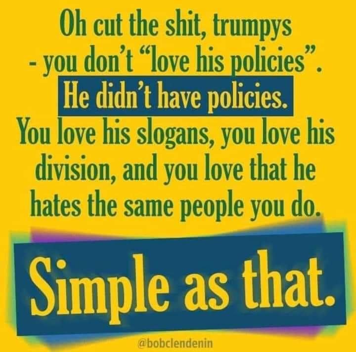 This TOTALLY ENCAPSULATES why people want Trump so badly! 
All right I'm out, this biatch need some sleep 😴