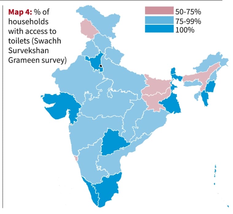 Dinesh Chowdary on Twitter "Telangana stands No 1 in ODF + villages