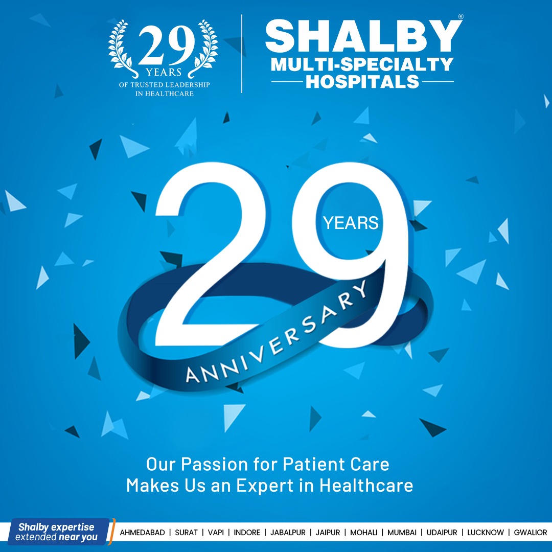 DrVikramIShah's tweet image. 29 years of providing world-class healthcare to our patients &amp;amp; we couldn't be more proud! Thank you for choosing Shalby Hospitals as your trusted healthcare partner. Here's to many more years of healing and care. 
#ShalbyHospitals #29YearsOfExcellence #TrustedHealthcarePartner
