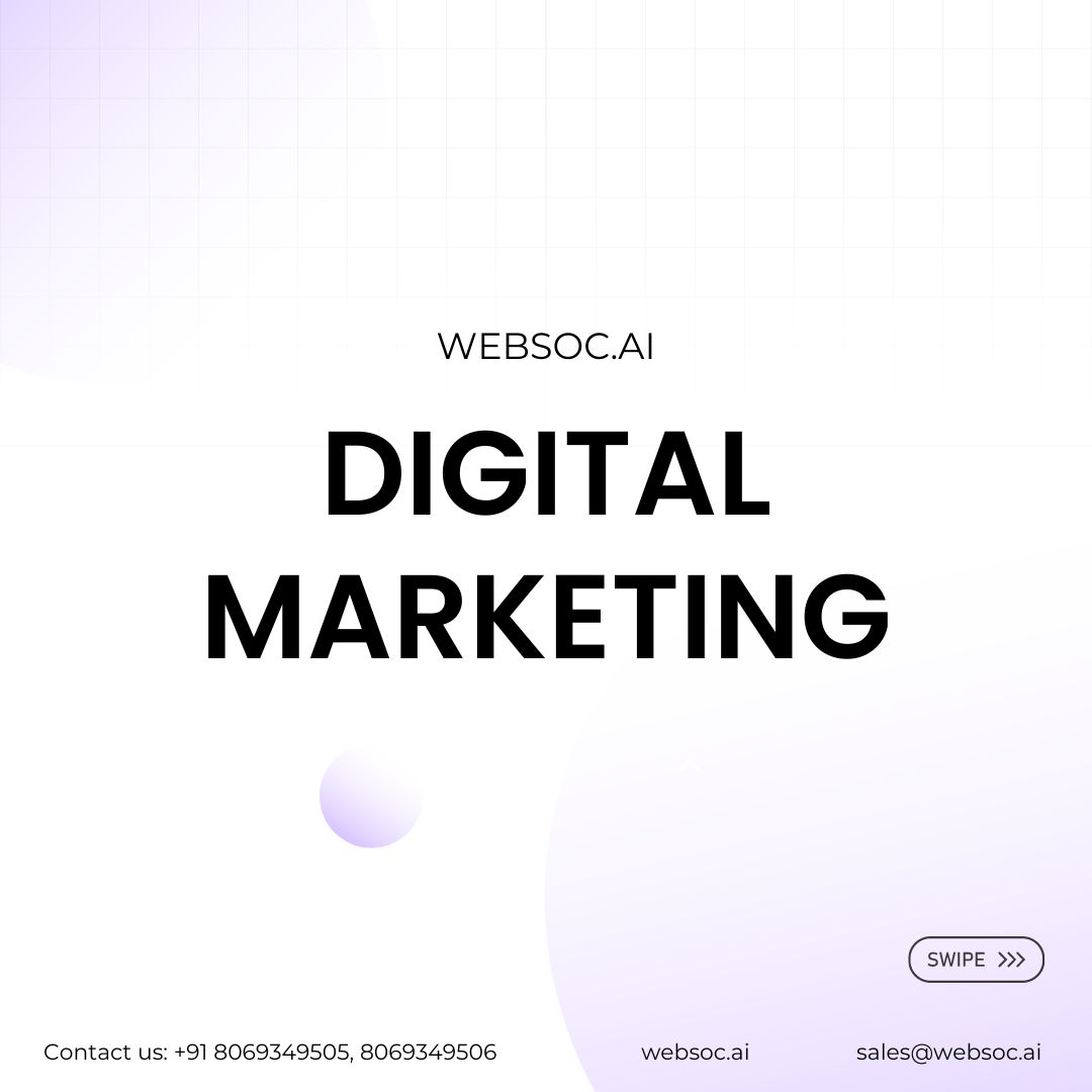 Websoc_AI's tweet photo. "Marketers need to build digital relationships and reputation before closing a sale."โ ๐๐ก๐ซ๐ข๐ฌ ๐๐ซ๐จ๐ ๐๐ง
๐๐๐๐ฌ๐จ๐.๐๐ข is one of the best digital marketing service providers in India.
๐๐ข๐ฌ๐ข๐ญ ๐ฎ๐ฌ ๐๐ญ: https://t.co/BeuTR96Q63
#websoc #digitalmarketing #marketing https://t.co/Ac6tMC4UBd