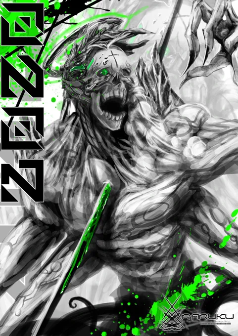 #作画カロリーの低い作品を上げようぜ 