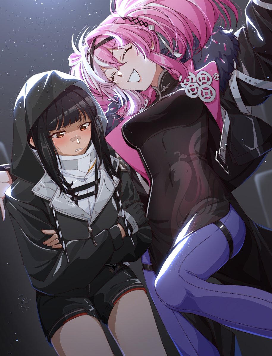 토토 &amp; K.K. - 일러스트 
by: -moriha-

#토토 #KK #무기미도 #无期迷途 #無期迷途 #PathtoNowhere #모바일 #게임 #RPG #일러스트 #art #立ち絵 #illust #illustration #絵描きさんと繋がりたい #イラスト #オリキャラ #創作イラスト #創作クラスタ #絵