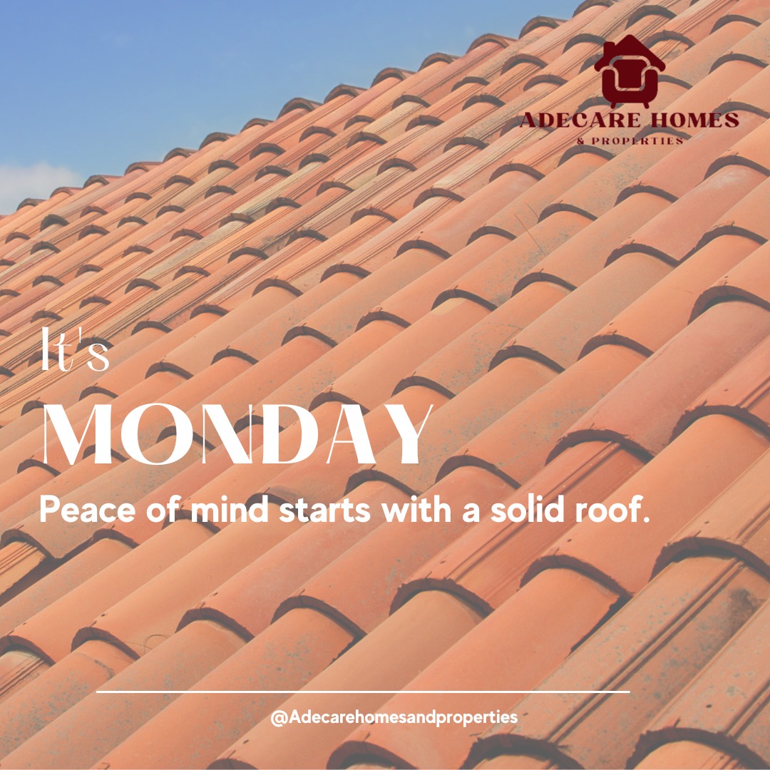 AdecareHomes's tweet image. Happy new week ✨️ 

#lagos #Tems #Asake #Nigerians #Abuja #roofing #gerardroof #Mondaymotivation #mondaymorning #Oscar2023