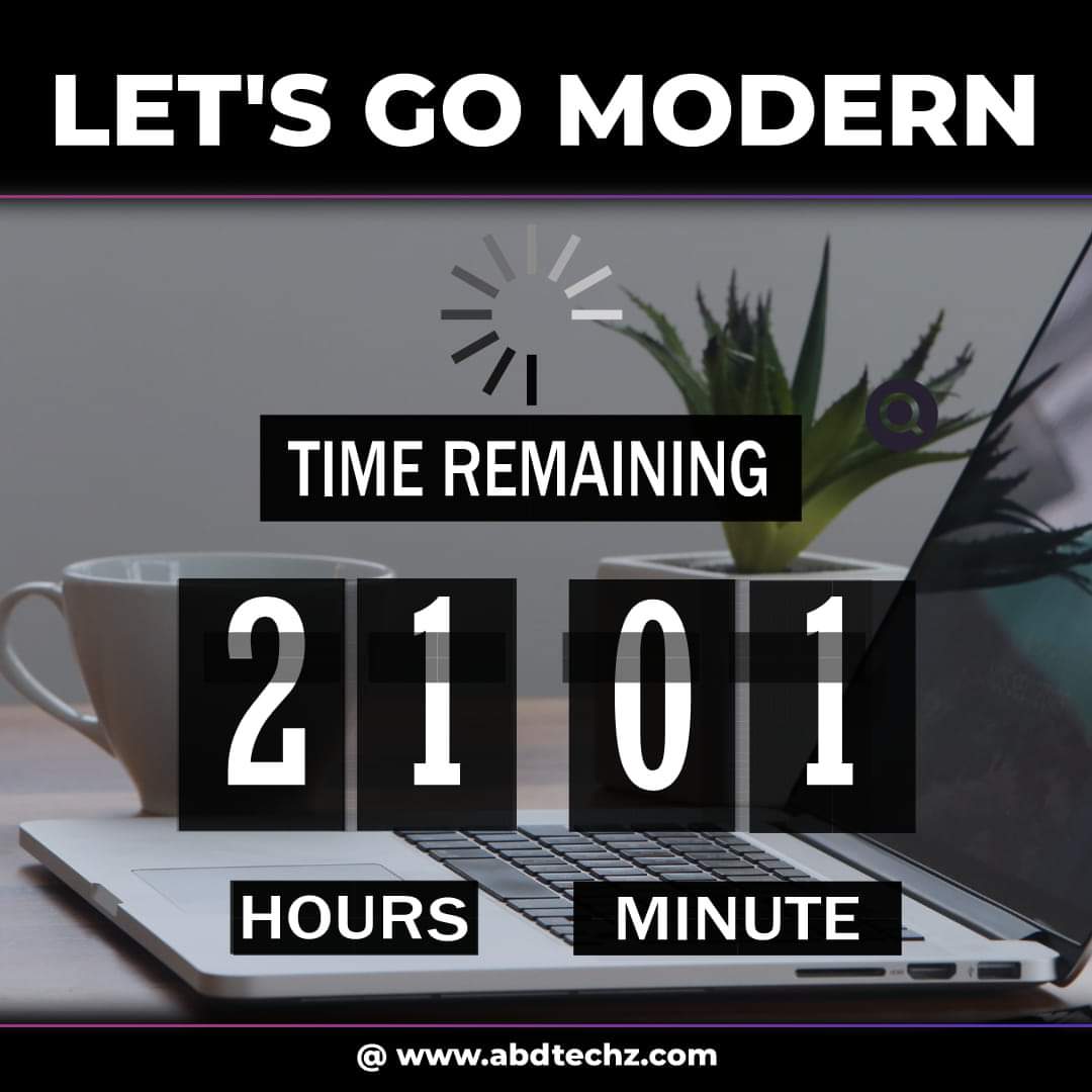 AbdTechz's tweet image. The wait is almost over..
As we promised we are excited to
Pre - announce the launching of our very own website..

In this fast moving world We are on purpose of enabling everyone in the world to Go Modern with the upcoming technologies..

All set to launch 
#abdtechz #gomodern