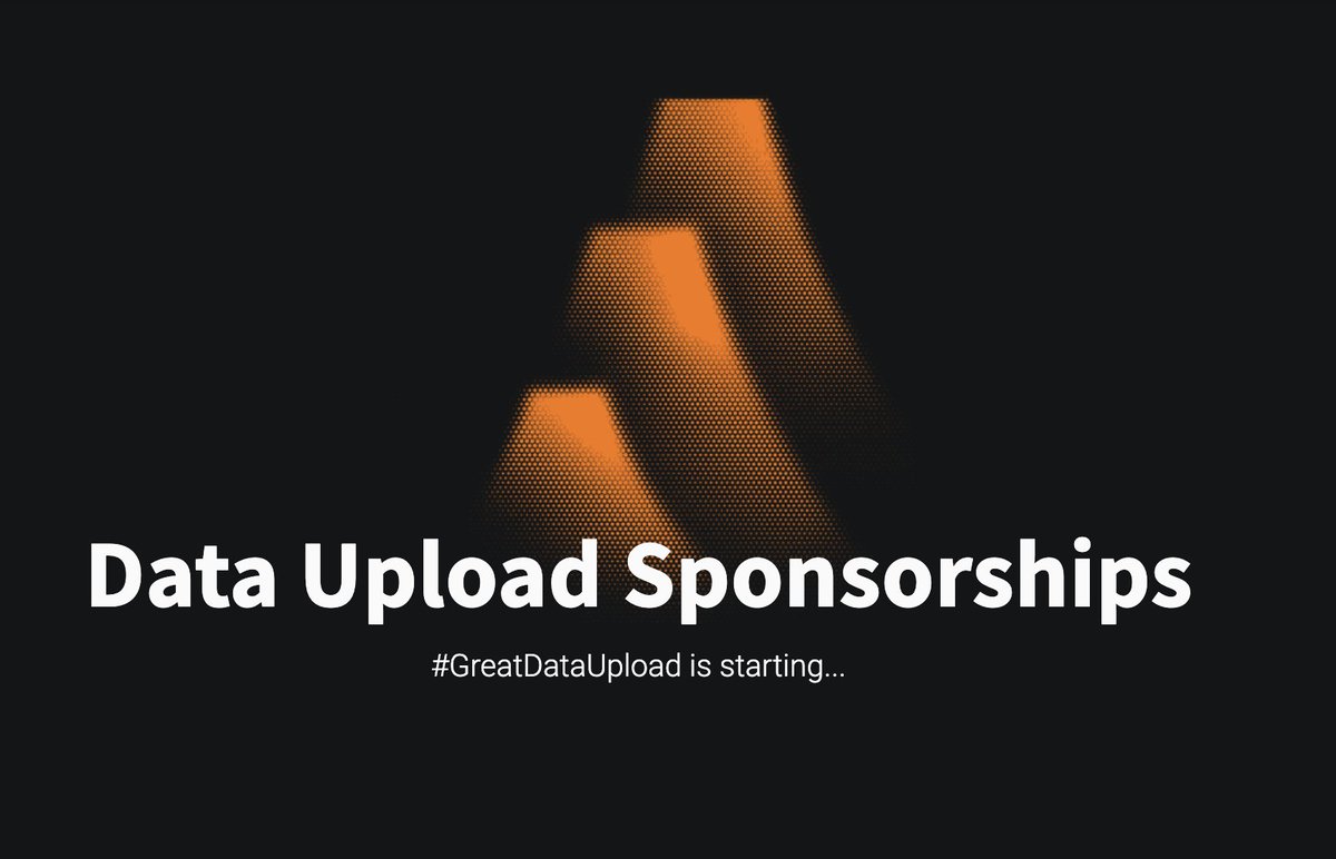 ethswarm's tweet photo. #Swarm Odyssey Data Upload is empowering social good startups, non-profits, and research projects to store their data in a censorship-resistant fashion.
Join the initiative now by applying for data upload sponsorship👇
https://t.co/CqXBMoIae7
#FairDataSociety #GreatDataUpload https://t.co/PnpCXeuZ3N
