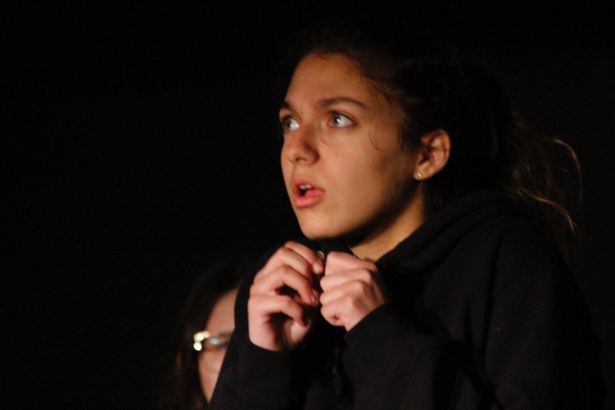 ICS_Amman's tweet photo. #Year11ICS GCSE #DramaICS performers took to the stage showcasing refined techniques including voice, body, movement, and use of space.  #BAHICS https://t.co/6mWZOtCV0J