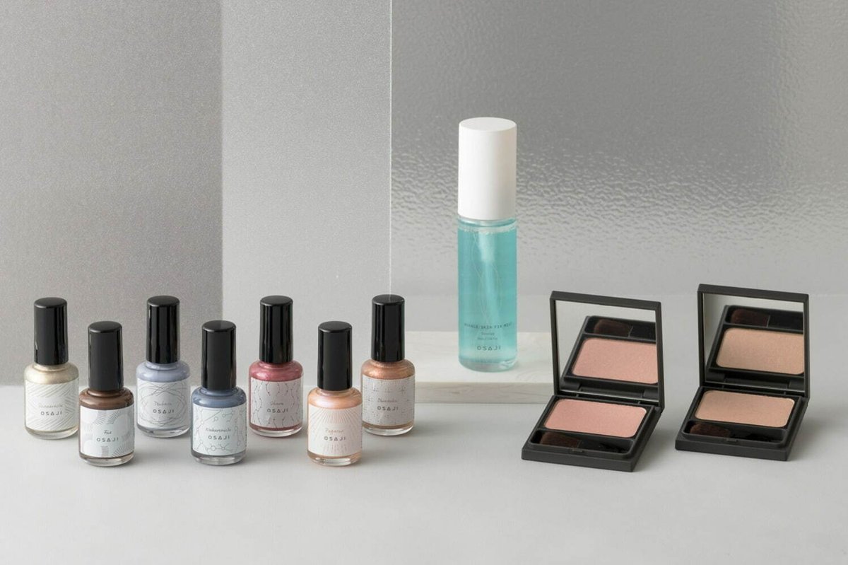 #OSAJI (#オサジ) 4月発売⚡️⚡️⚡️
2023年夏コスメ「OSAJI 2023 SUMMER MAKEUP COLLECTION」💐💐
✔︎アップリフト ネイルカラー (新6色&amp;限定1色)
✔︎ニュアンス ブラッシュ (限定2色)
✔︎ニュアンス スキン フィックスミスト(限定)
詳しくは🔽
cosme-jouhou.com/2023/03/13/osa…