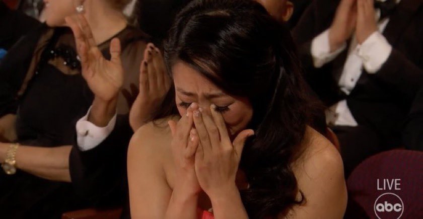 katxmoon's tweet image. I need to go to bed but keep thinking about how the Oscars Best Picture is about an Asian girl who searches across the multiverse for a version of her mom who would understand and accept her and I just can’t stop crying