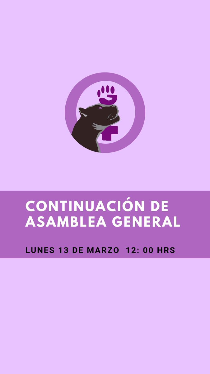 BastaUAMC's tweet photo. Se les invita a participar en la asamblea y a su respectiva votación.
#8m #UAMCuajimalpa #paro #JUSTICIA #uam #Noticia #parati https://t.co/jrApn3j5aS