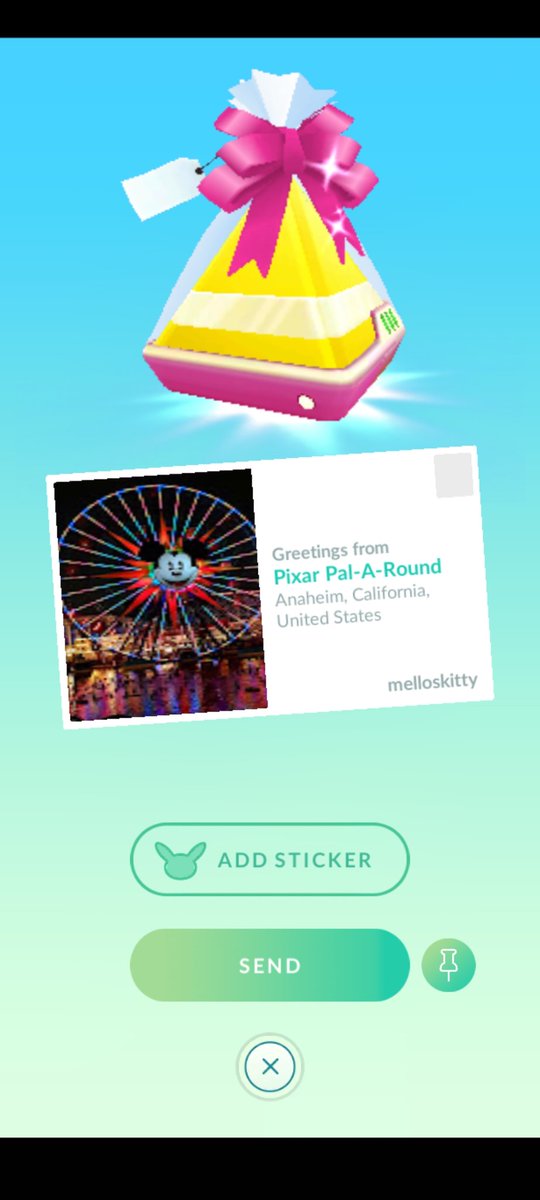 melloskitty's tweet photo. Another PURRfect Caturday.🌈
Living my @LisaFrank fantasy.😍😍😍
#pokemongo #disney #disneydate #DCA #worldofcolorone https://t.co/ZAOOgjbzYN