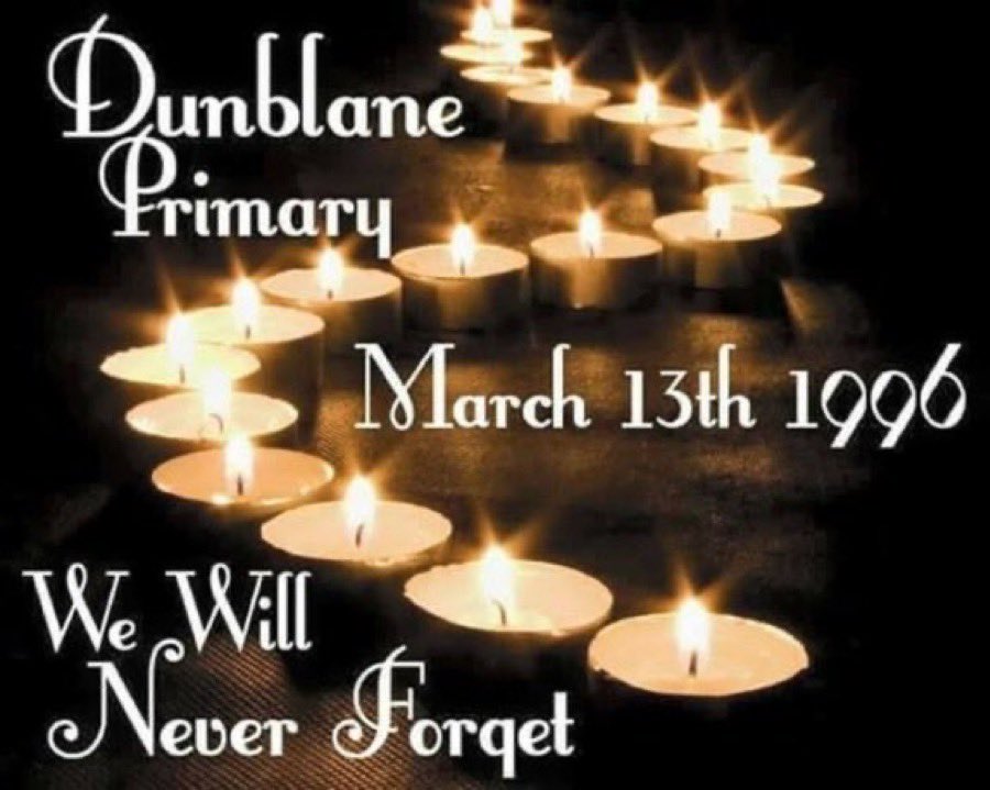 Remembering all the lives lost and affected
27 years ago today
RIP ❤️
#Dunblane