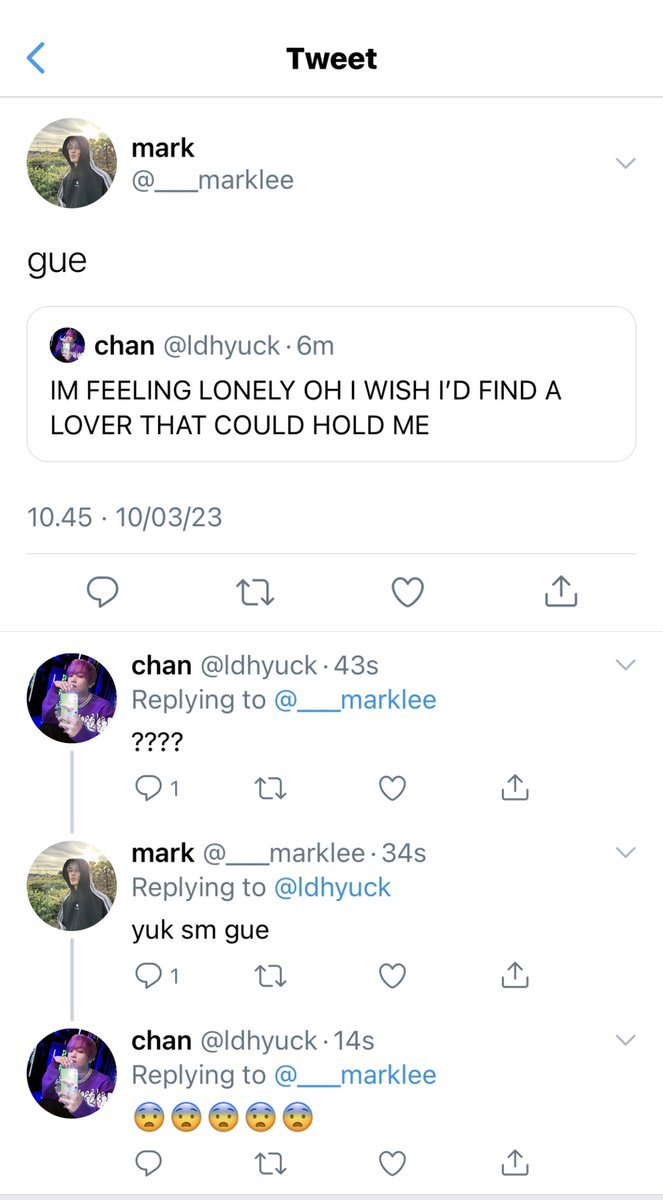 mahaecoolkids's tweet photo. — markhyuck short au
katanya sih hopeless romantic https://t.co/BzKSJbjPnK
