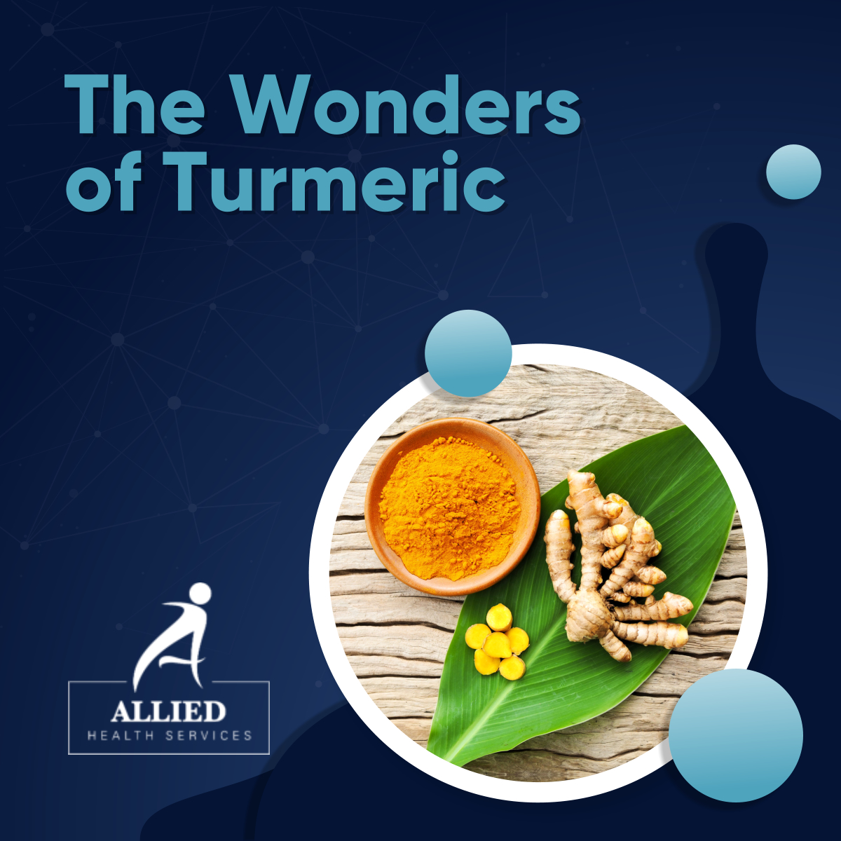 AlliedHomeTX's tweet photo. Turmeric has antibacterial properties that help relieve pain and heal wounds faster. There are two ways to use this. You can drink it as tea or apply it directly to the wound.

Follow us for more tips!

#HomeHealthCare #Turmeric #HoustonTX https://t.co/KdOVaQMMry