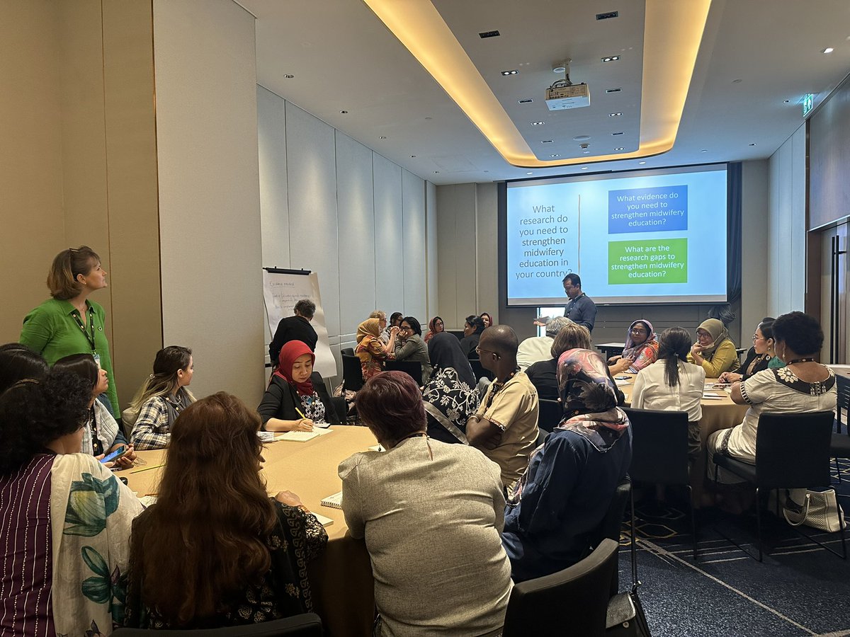 acameh's tweet photo. Gather data and evidence to improve the quality of midwifery education @WHO @UNFPA @LSTM_MNHQoC #AIME @Sarahbarzeev https://t.co/PJBKE8cFOu