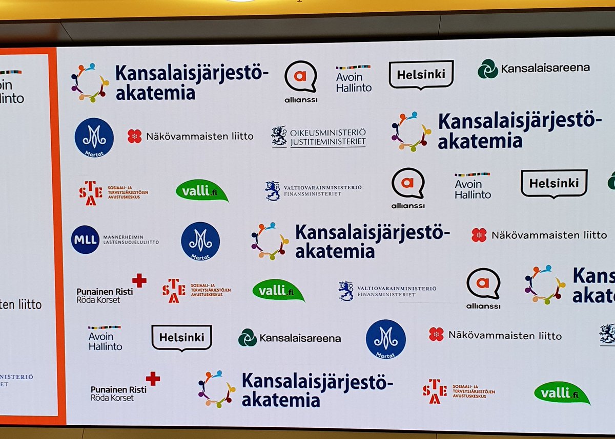 Pian alkaa #Kansalaisjärjestöakatemia! Seuraa tilaisuuden striimiä helsinkikanava.fi/fi/web/helsink…