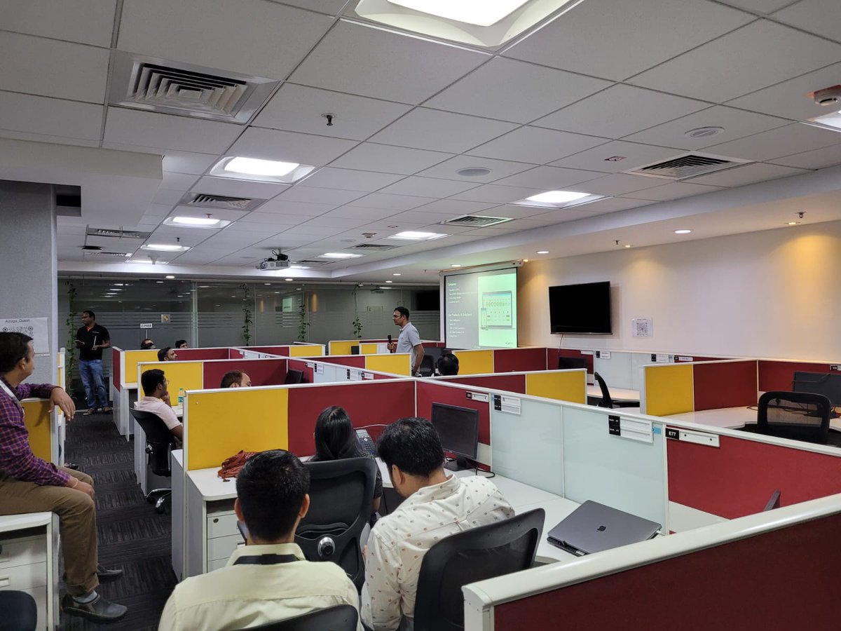 KonfHub's tweet photo. Sharing glimpses of ‘Kubernetes for Java Development’ meet-up hosted & sponsored by @Azuga_GPS
Speakers Fairoz Matte, Heartin Kanikathottu & Phani Malladi.
Our heartiest thanks for making this event a big success!
#Java #community #Meetup #bangalore #azuga #Kubernetes https://t.co/ELwTXSRehk