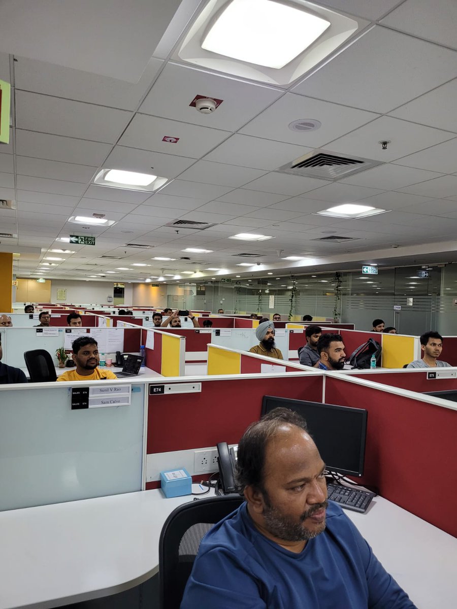 KonfHub's tweet photo. Sharing glimpses of ‘Kubernetes for Java Development’ meet-up hosted & sponsored by @Azuga_GPS
Speakers Fairoz Matte, Heartin Kanikathottu & Phani Malladi.
Our heartiest thanks for making this event a big success!
#Java #community #Meetup #bangalore #azuga #Kubernetes https://t.co/ELwTXSRehk