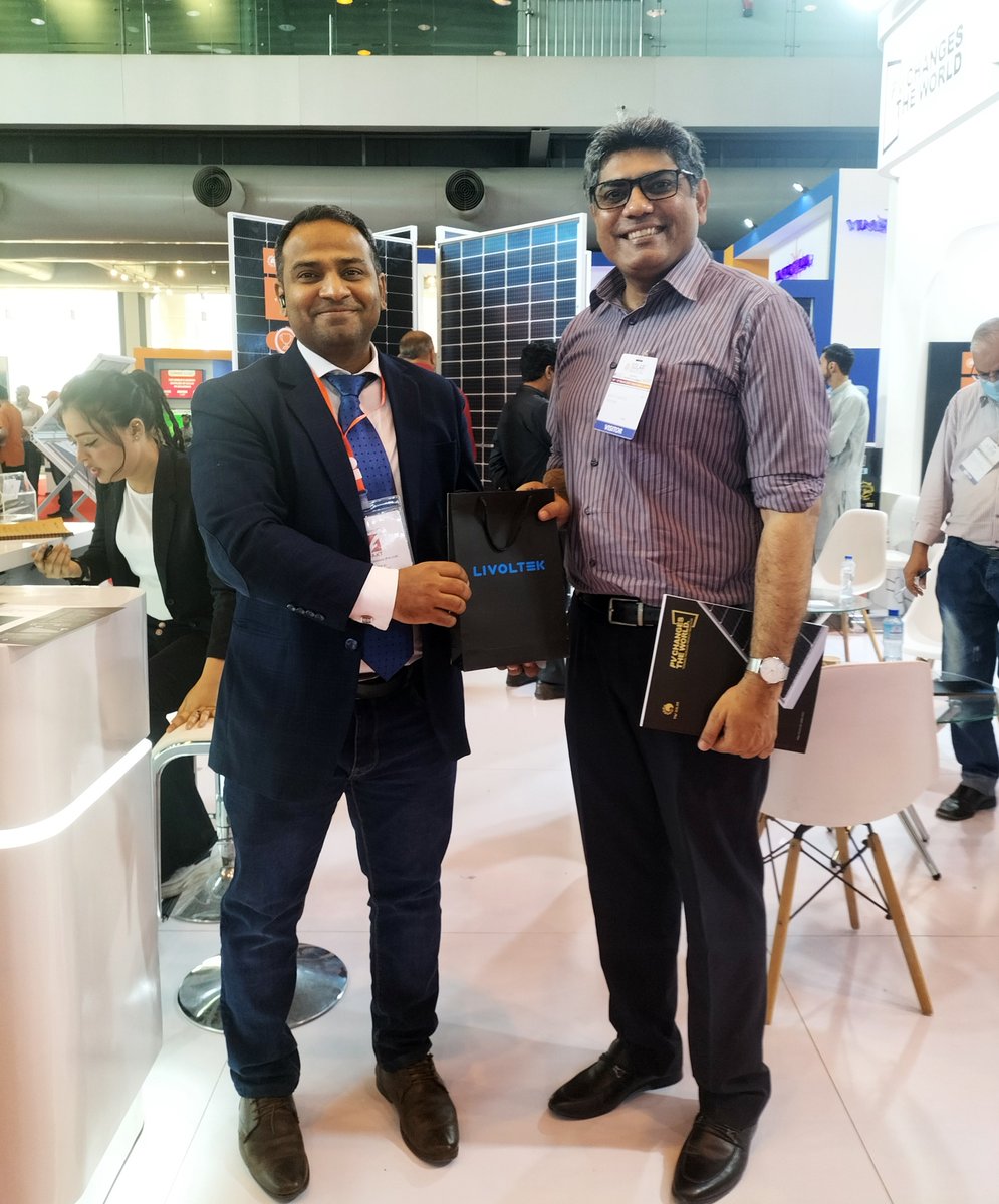tech4lifeltd's tweet photo. Highlights form the 12th International Solar and Renewable Energy Exhibition Organized by FAKT at Expo Center Lahore.
๐: 03-000-845-848
๐ด: https://t.co/rUGD1jnSXW
#solar #solarsystem #energy #solarpanels #saveplanet #renewablenergy #solarenergy #solarpower #tech4lifeltd https://t.co/gv0Q1eDqY6