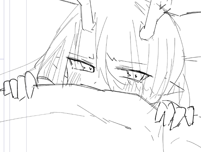 シーちゃん漫画の進捗です
事後 