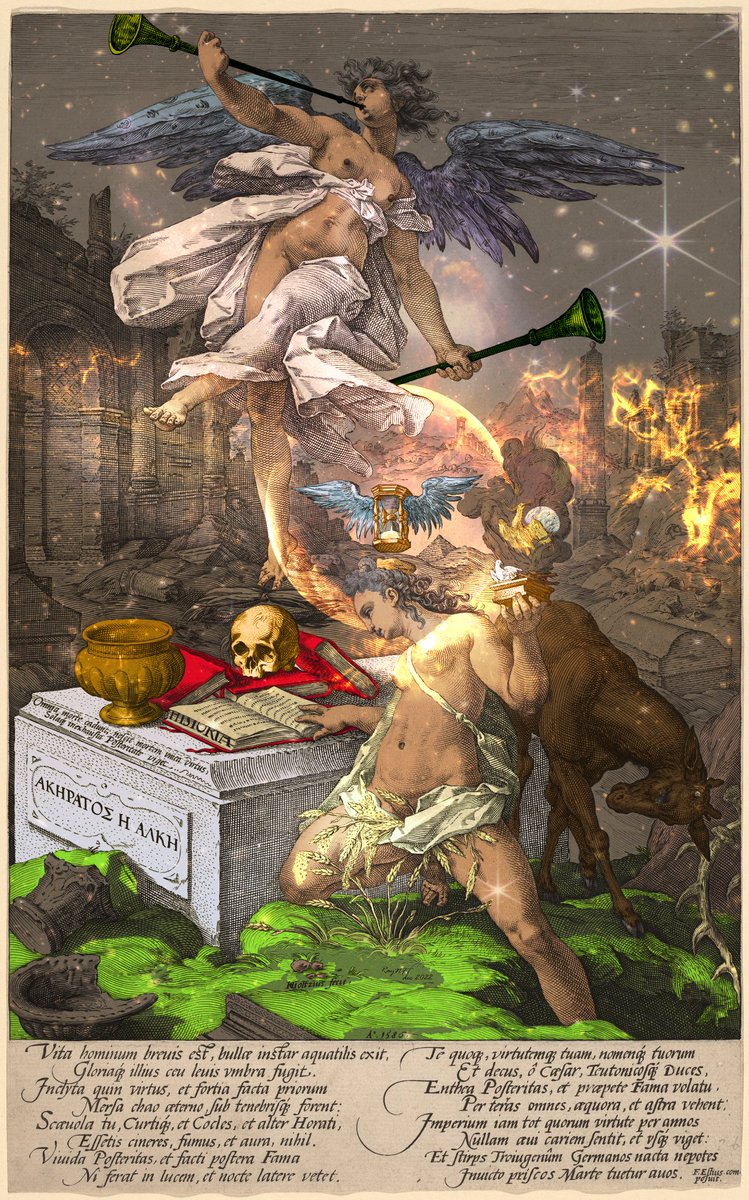Raynfteth's tweet photo. @ShelbyExchange The allegory of Fame and history Ray's editions
Different handmade view from an oldmaster.
0.2 $eth on FND
Check the π for more info
#Raynft #TNTNFT https://t.co/Fzu5OV5GdJ