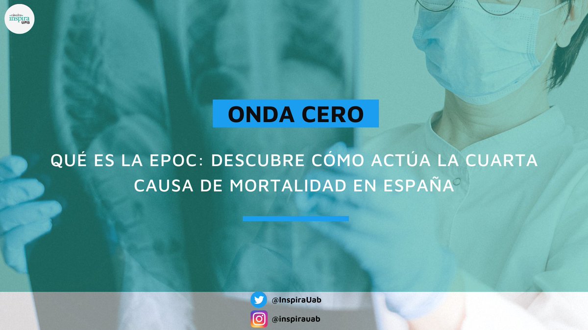 👉Solo el 17% de la población española conoce lo que es la Enfermedad Pulmonar Obstructiva Crónica.
👉Según los especialistas, más del 74% de los pacientes están sin diagnosticar.

🧵Hilo