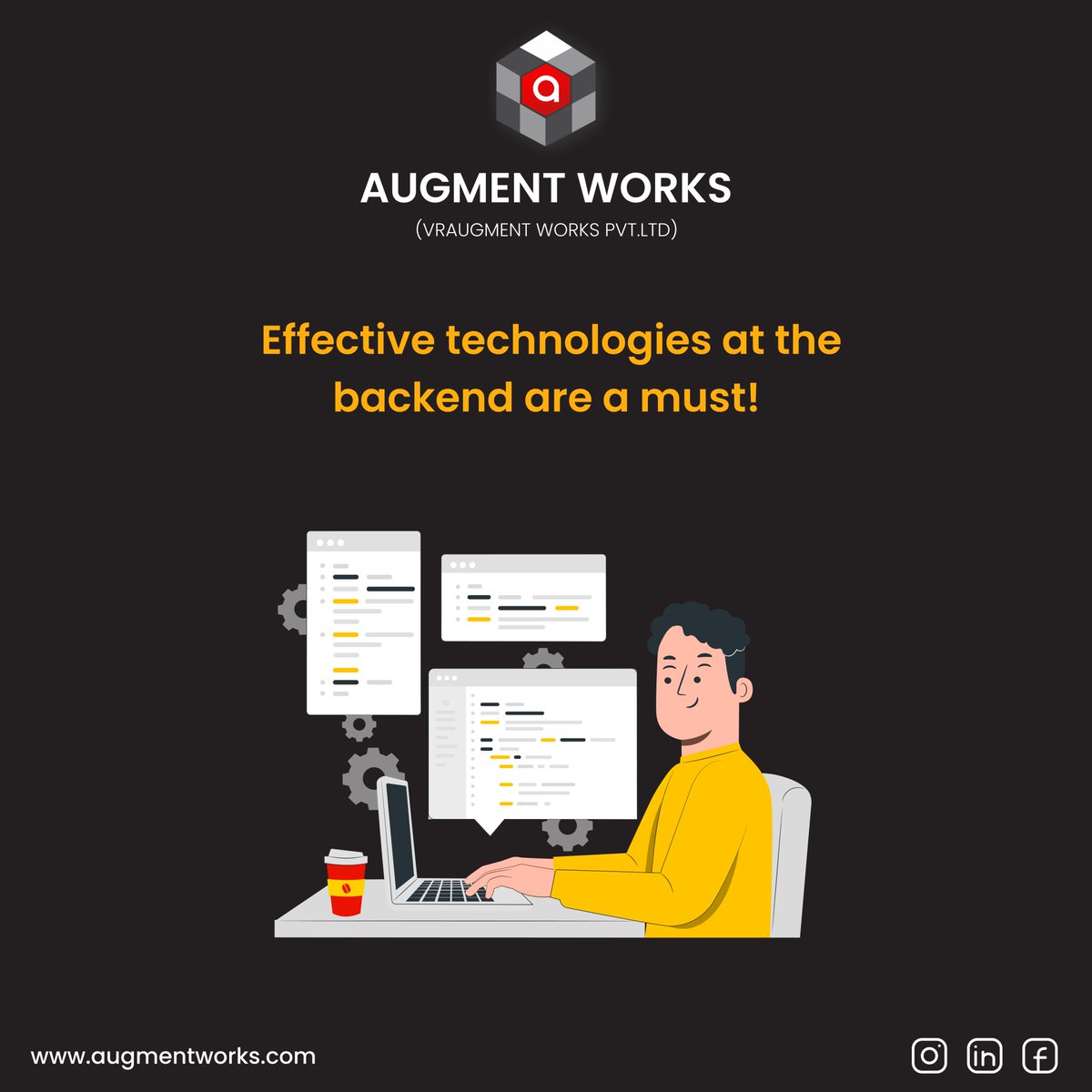 AugmentWorks123's tweet image. Open-source technologies like #wordpress,  #laravel, and #codeignitor assist the #webdeveloper for flexible and user-friendly design of the website. 
We use an open-source framework to design and develop dynamic websites. Meet our developers.
Visit Augmentworks.com
#AW
